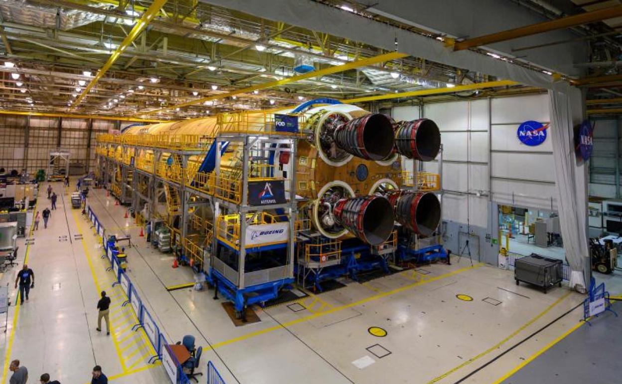 La NASA ha presentado el cohete SLS de la operación Artemisa con el que proyecta la vuelta a la Luna.