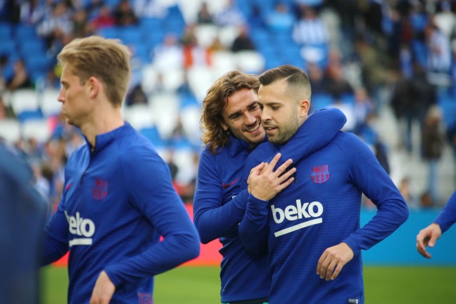 La Real Sociedad y el FC Barcelona han empatado a dos en el Reale Arena. 