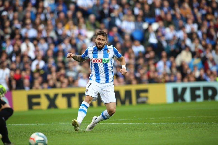La Real Sociedad y el FC Barcelona han empatado a dos en el Reale Arena. 