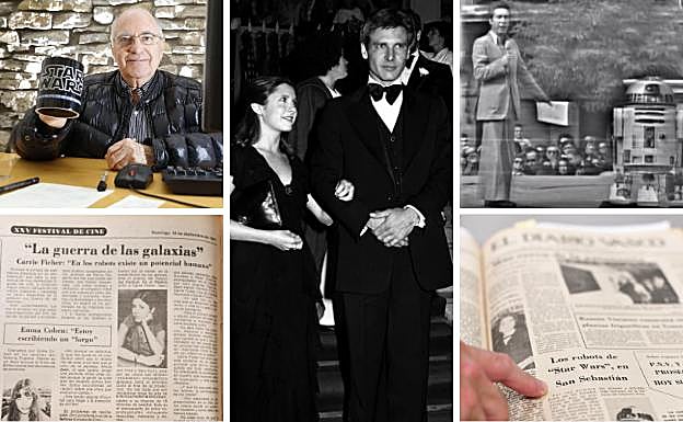El estreno europeo de ‘Star Wars’ en 1977 en el Victoria Eugenia de Donostia