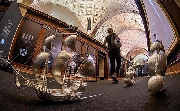 San Telmo acogerá en primavera la exposición que se abrió en otoño en el Archivo de Indias de Sevilla bajo el título 'El viaje más largo'. 