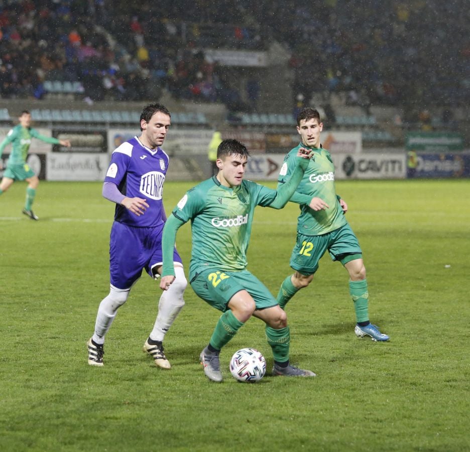 La Real Sociedad ganó al Becerril (0-8) y superó la eliminatoria de Copa en La Balastera 