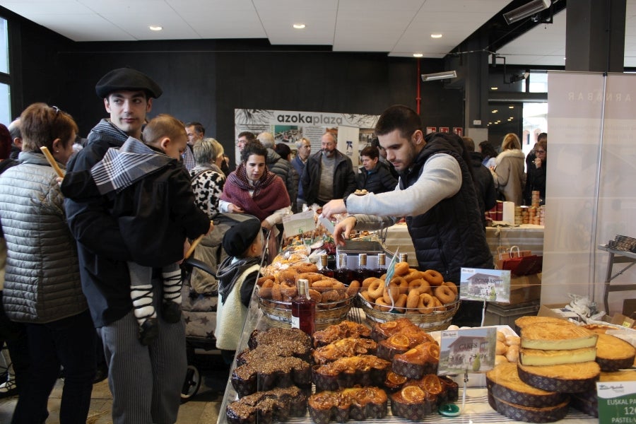 Los talos y las txistorras han tomado las calles de Azpeitia convirtiéndose los protagonistas indiscutibles. 