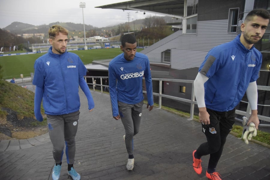 Fotos: Entrenamiento de la Real
