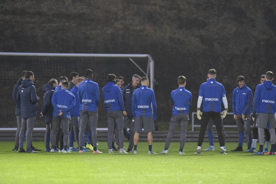 Fotos: Entrenamiento de la Real