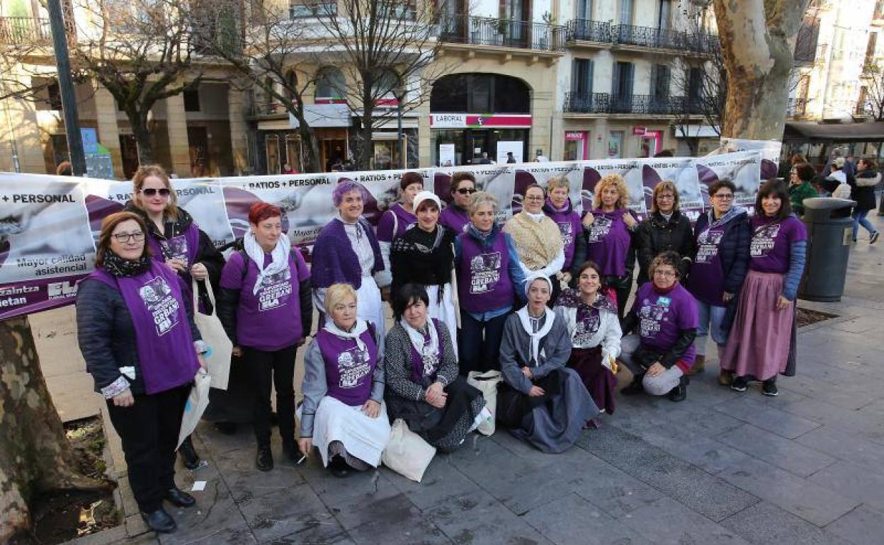 ELA no descarta prolongar la huelga tras finalizar el último mes de paro