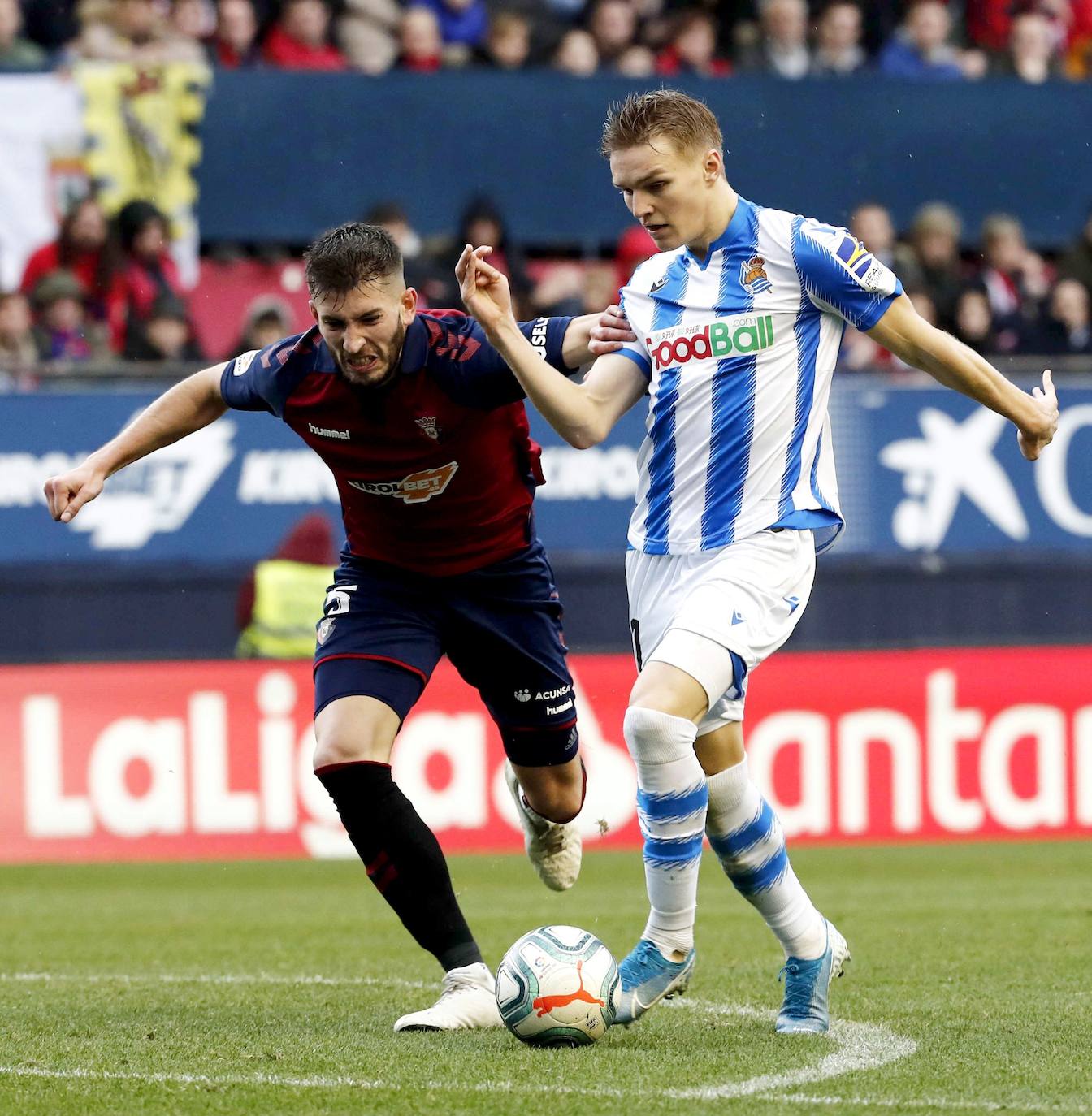 Fotos: Las mejores imágenes del Osasuna - Real Sociedad en El Sadar
