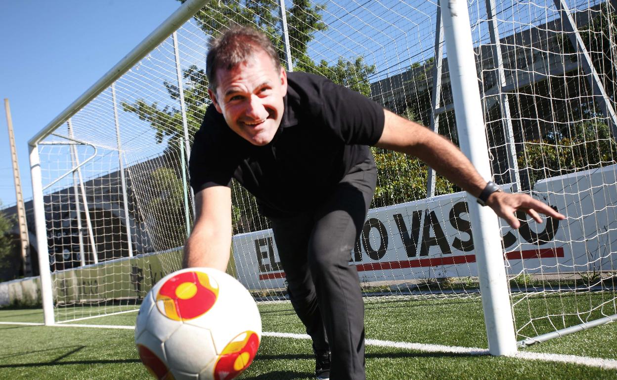 Luis Llopis y Unai Emery, en una charla en Ficoba