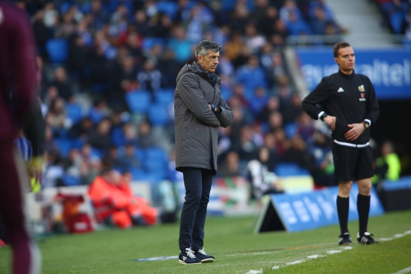 Willian José ha adelantado a la Real en el marcador al descanso, pero el Villarreal ha remontado con los goles de Trigueros de penalti, y Cazorla tras la revisión del VAR