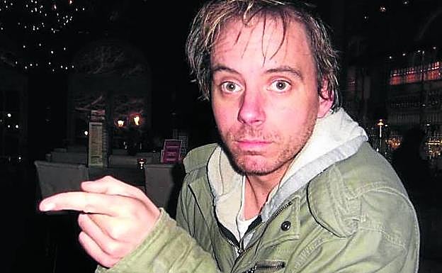 Una foto de Drew Goodall durante su mala racha.