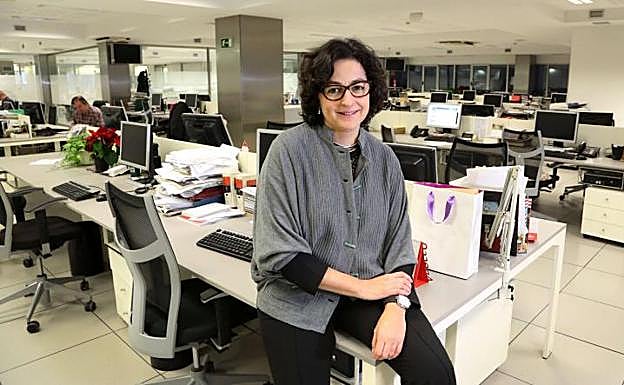 Arantxa González Laya posa en la redacción de este periódico para una entrevista en 2013.