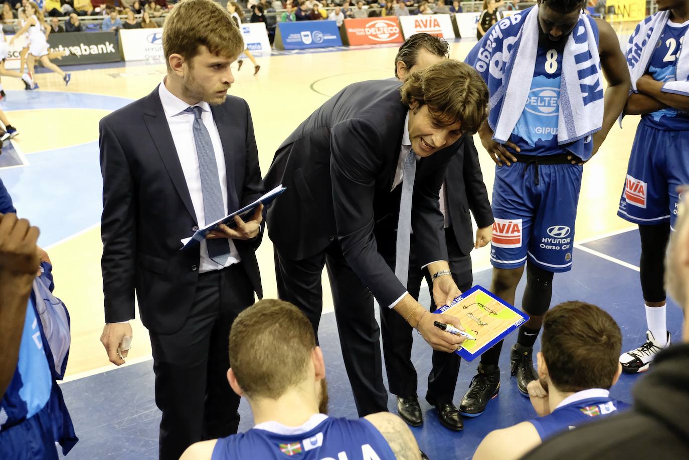 El Delteco Gipuzkoa Basket estrenó este viernes el año en San Sebastián con una victoria ante el Cáceres (72-64).