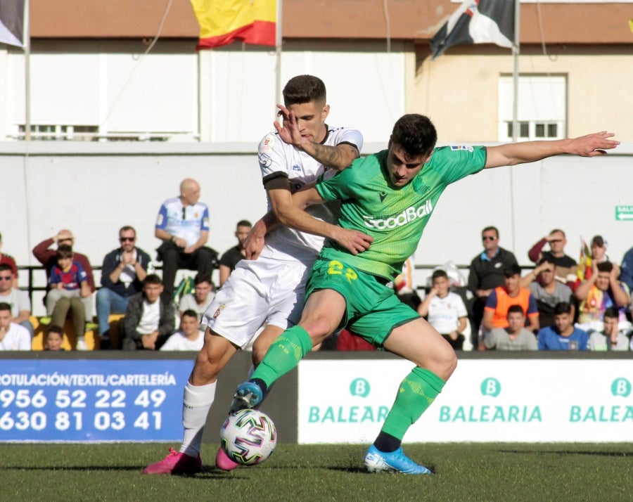 La Real Sociedad se ha impuesto con facilidad ante el Ceuta. 