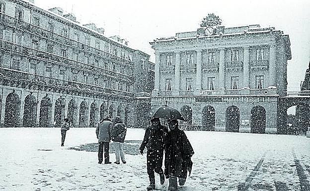 Galería. Temporal de nieve de 1985
