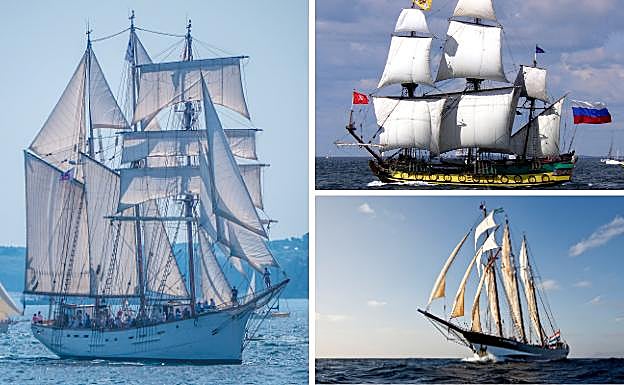 El 'Marité', el 'Shtandart' y el 'Oosterschelde' estarán en Pasaia