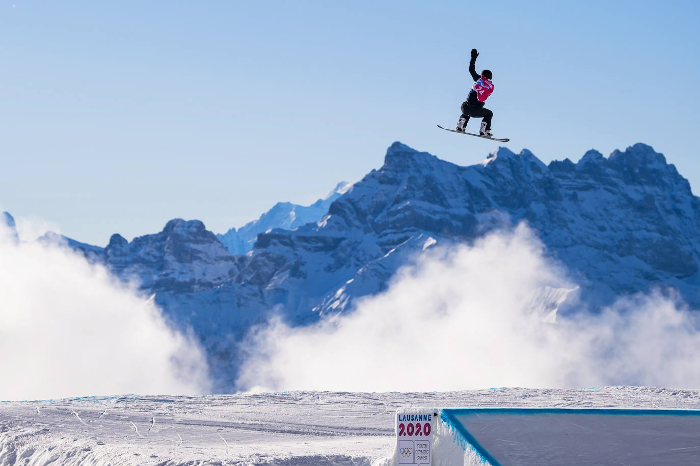 Esta semana se ha disputado el snowboard cross de los Juegos Olímpicos de la Juventud de Invierno de Lausana 2020, que ha ofrecido espectaculares imágenes.