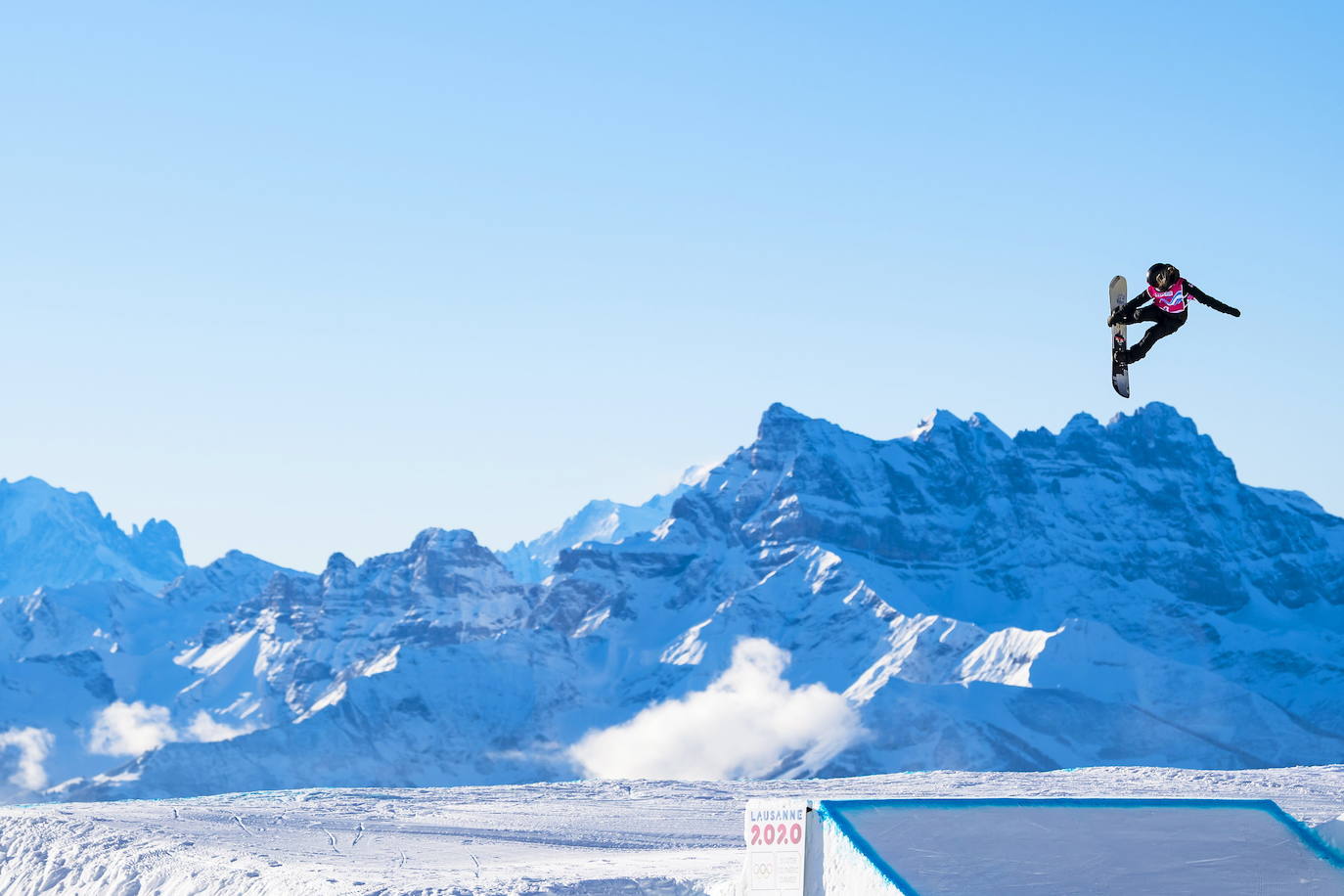 Esta semana se ha disputado el snowboard cross de los Juegos Olímpicos de la Juventud de Invierno de Lausana 2020, que ha ofrecido espectaculares imágenes.