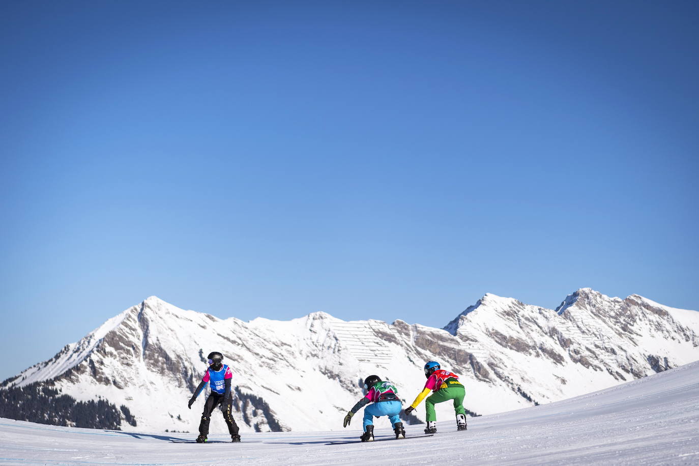 Esta semana se ha disputado el snowboard cross de los Juegos Olímpicos de la Juventud de Invierno de Lausana 2020, que ha ofrecido espectaculares imágenes.