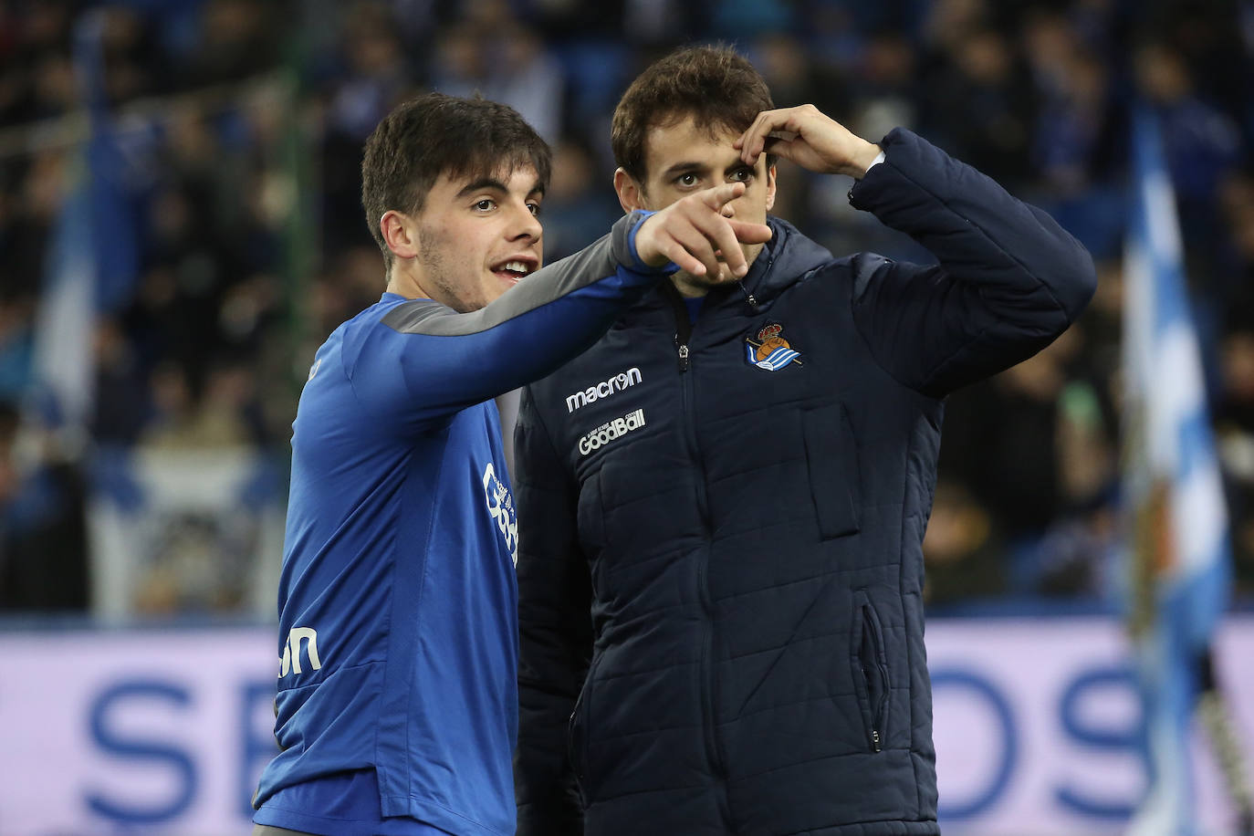 Buen ambiente en la eliminatoria copera que ha enfrentado a los realistas contra el Espanyol