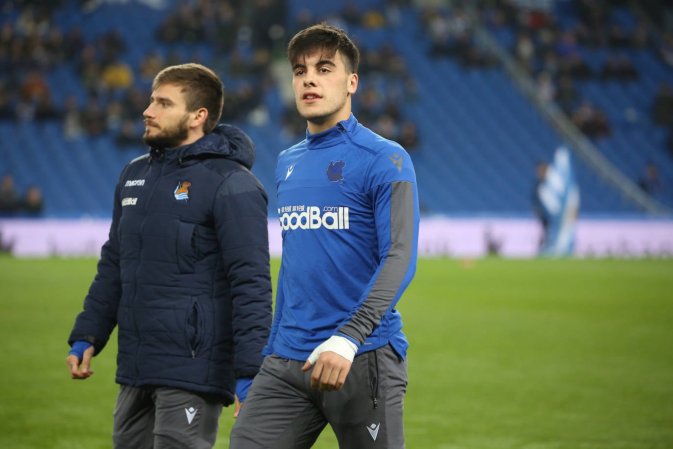 Buen ambiente en la eliminatoria copera que ha enfrentado a los realistas contra el Espanyol