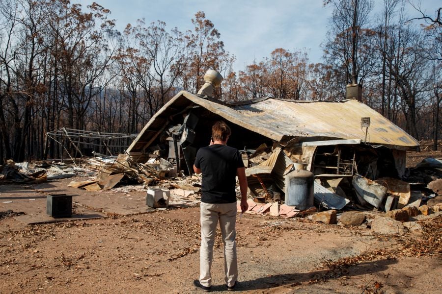 Fotos: los incendios han arrasado gran parte de Kangaroo Valley, en Australia