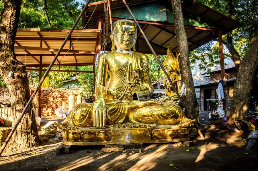 Fotos: La fábrica de budas