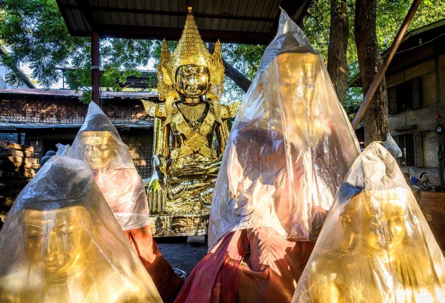 Fotos: La fábrica de budas