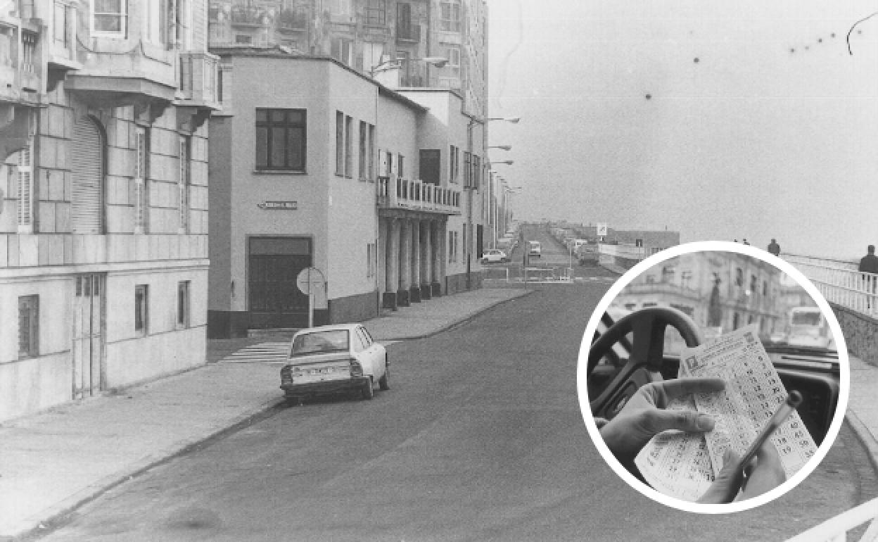 El paseo Nuevo vacío de coches el primer día de la puesta en marcha de la OTA