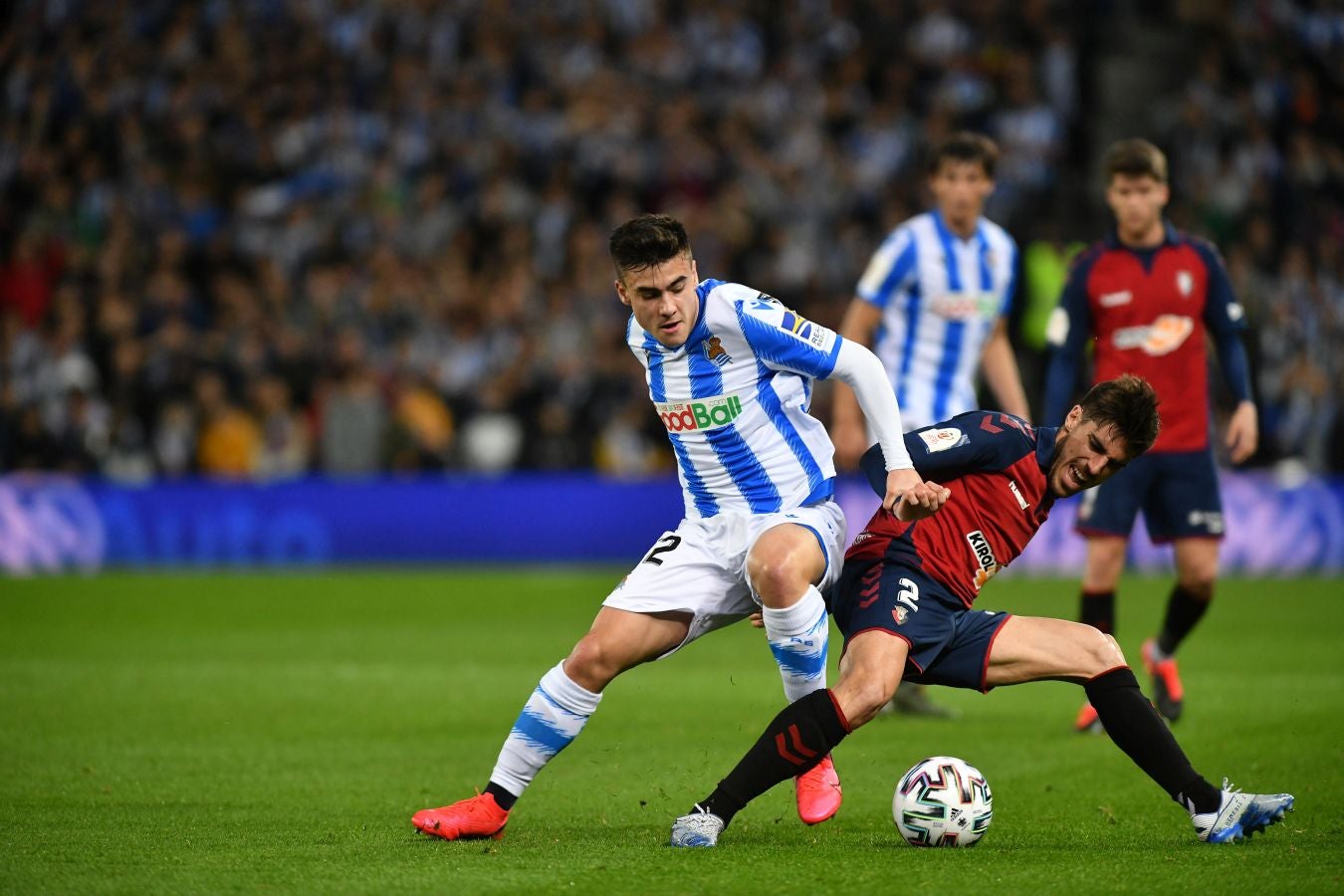 La Real Sociedad sigue soñando con la Copa tras eliminar a Osasuna. Los txuri-urdin estarán en el bombo de cuartos