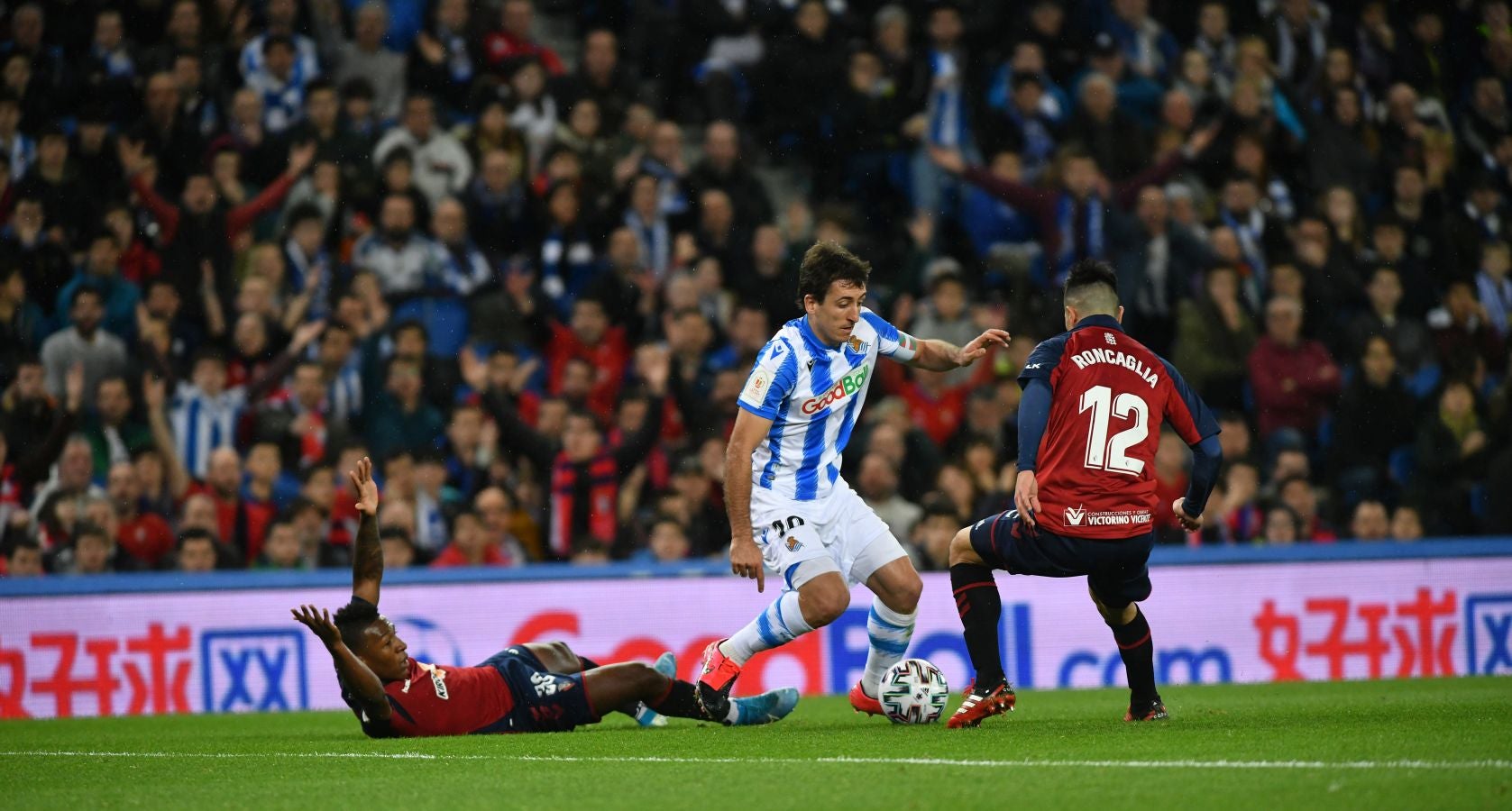 La Real Sociedad sigue soñando con la Copa tras eliminar a Osasuna. Los txuri-urdin estarán en el bombo de cuartos