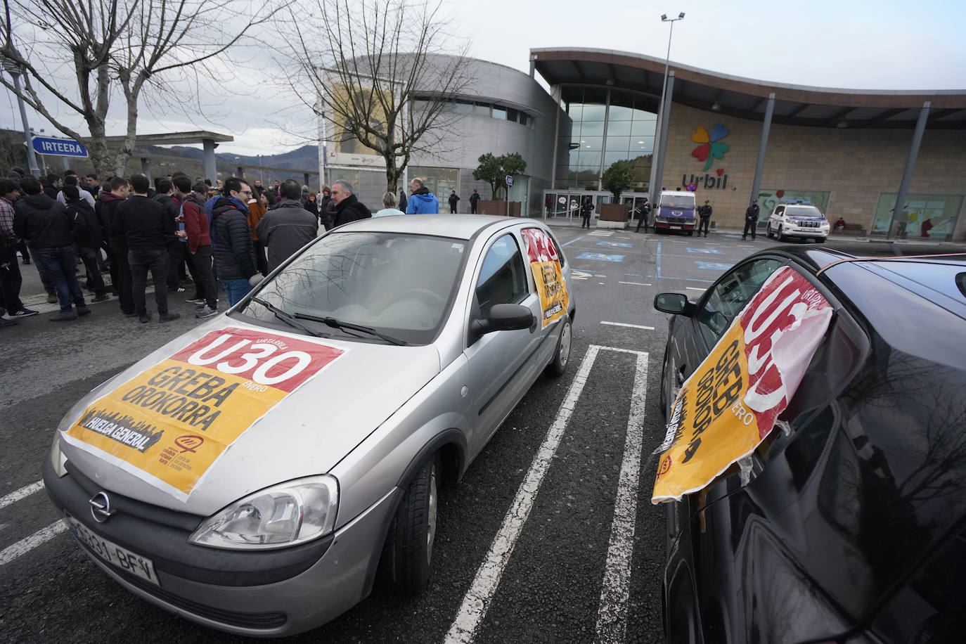 La incidencia de la huelga general del 30 de enero convocada por ELA y LAB ha tenido una incidencia dispar en Gipuzkoa.