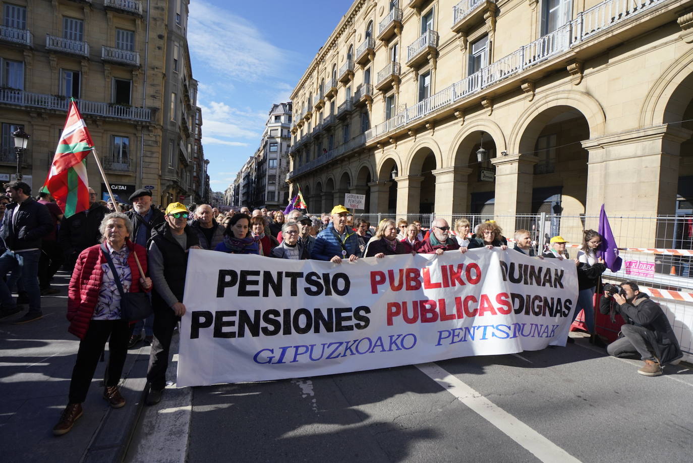 La incidencia de la huelga general del 30 de enero convocada por ELA y LAB ha tenido una incidencia dispar en Gipuzkoa.