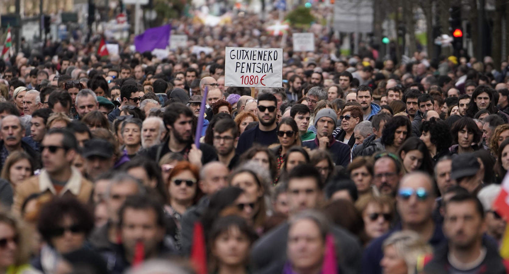 La incidencia de la huelga general del 30 de enero convocada por ELA y LAB ha tenido una incidencia dispar en Gipuzkoa.