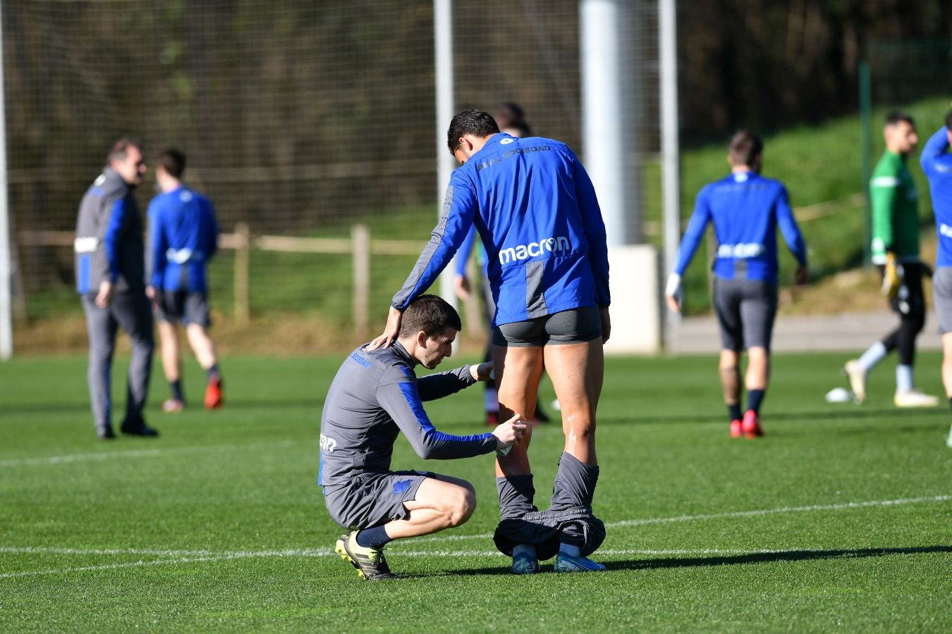 agnan y Pardo no han saltado al césped por sus respectivas salidas al Mirandés y el Girondins, mientras el brasileño entrena a buen ritmo a dos días de jugar en Butarque contra el Leganés.