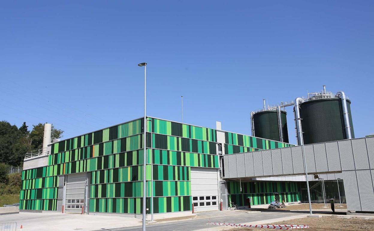 Obras de la incineradora de Zubieta. 
