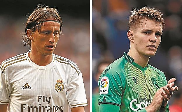 Real Madrid - Real Sociedad de Copa: Modric - Odegaard, el motor blanco ante su sucesor