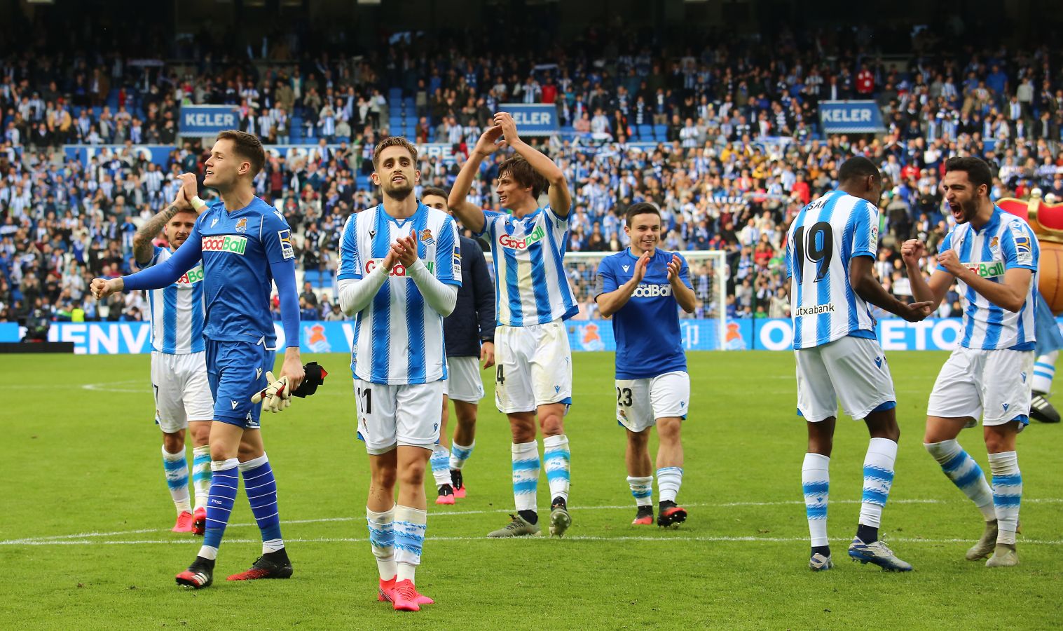 Las mejores imágenes del derbi en el Reale Arena.
