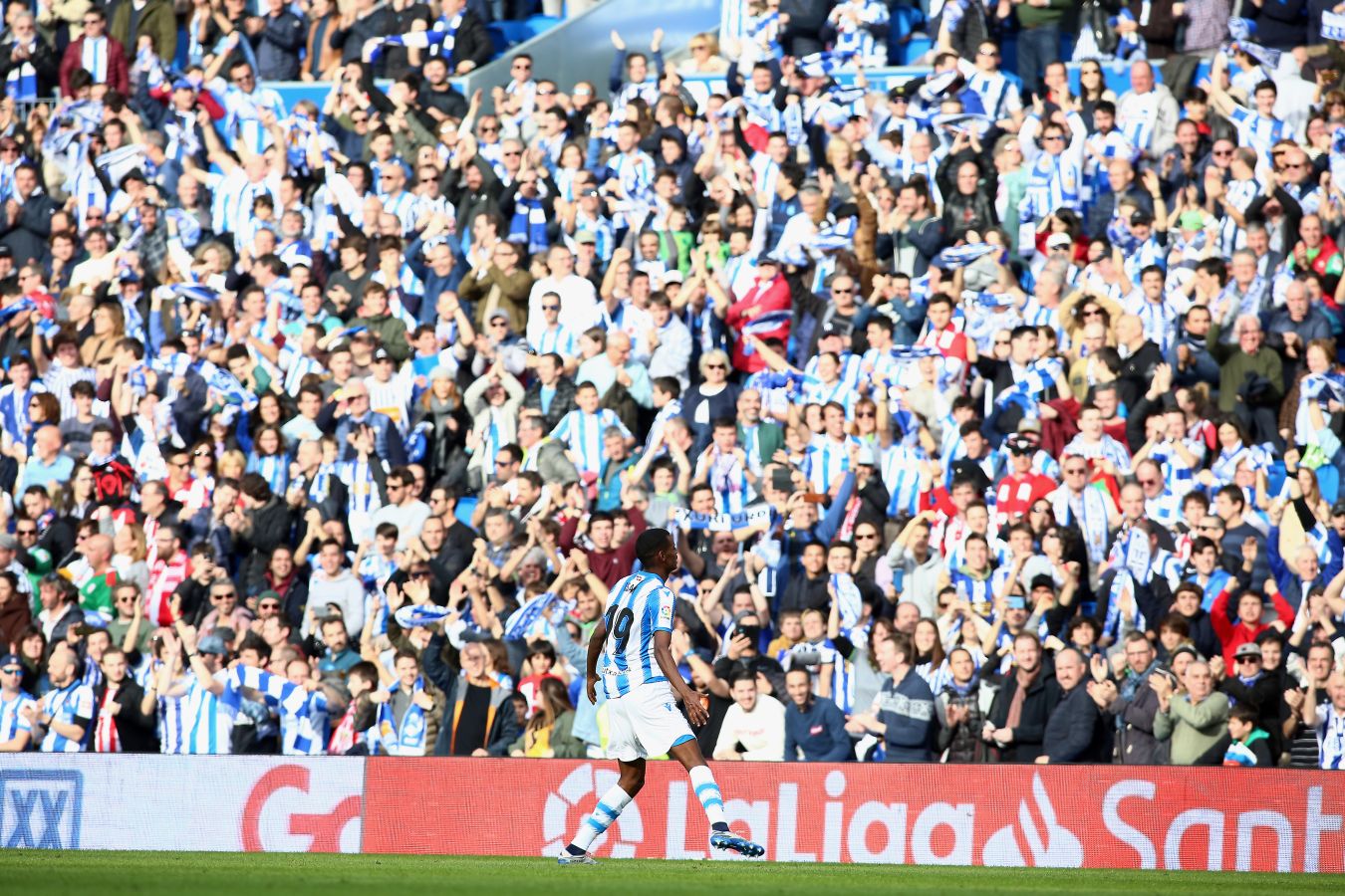 Las mejores imágenes del derbi en el Reale Arena.