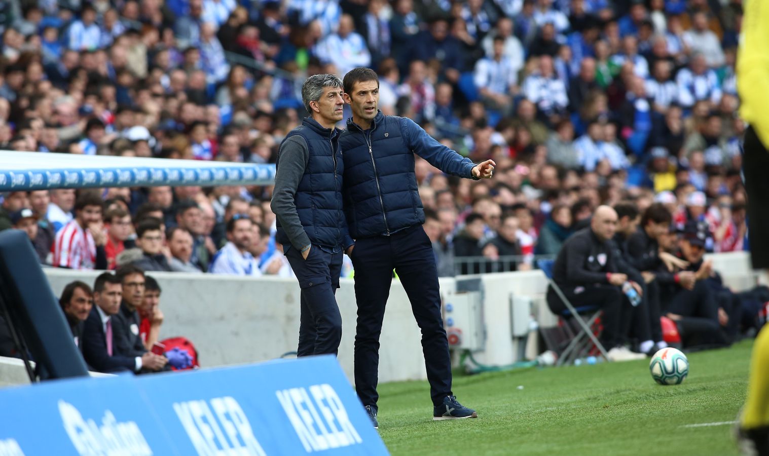 Las mejores imágenes del derbi en el Reale Arena.