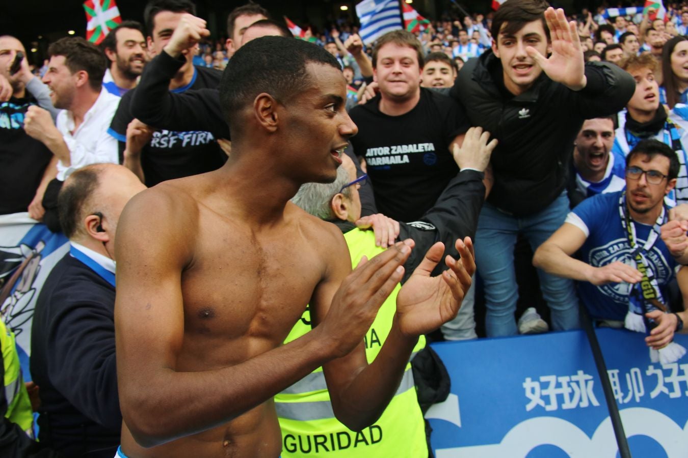 Las mejores imágenes del derbi en el Reale Arena.