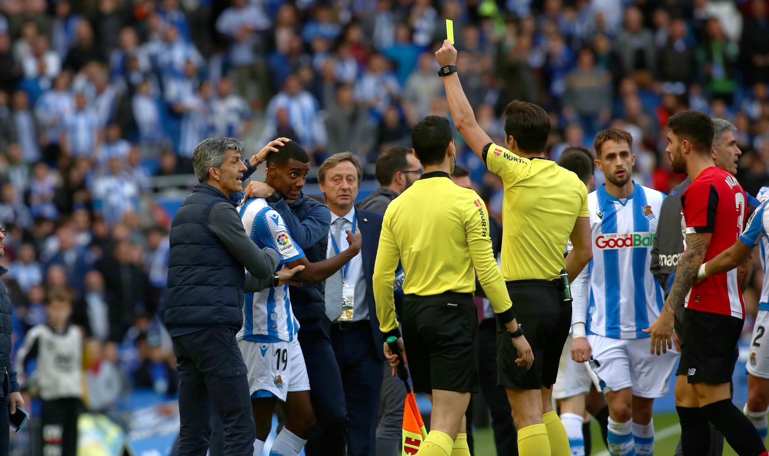 Las mejores imágenes del derbi en el Reale Arena.