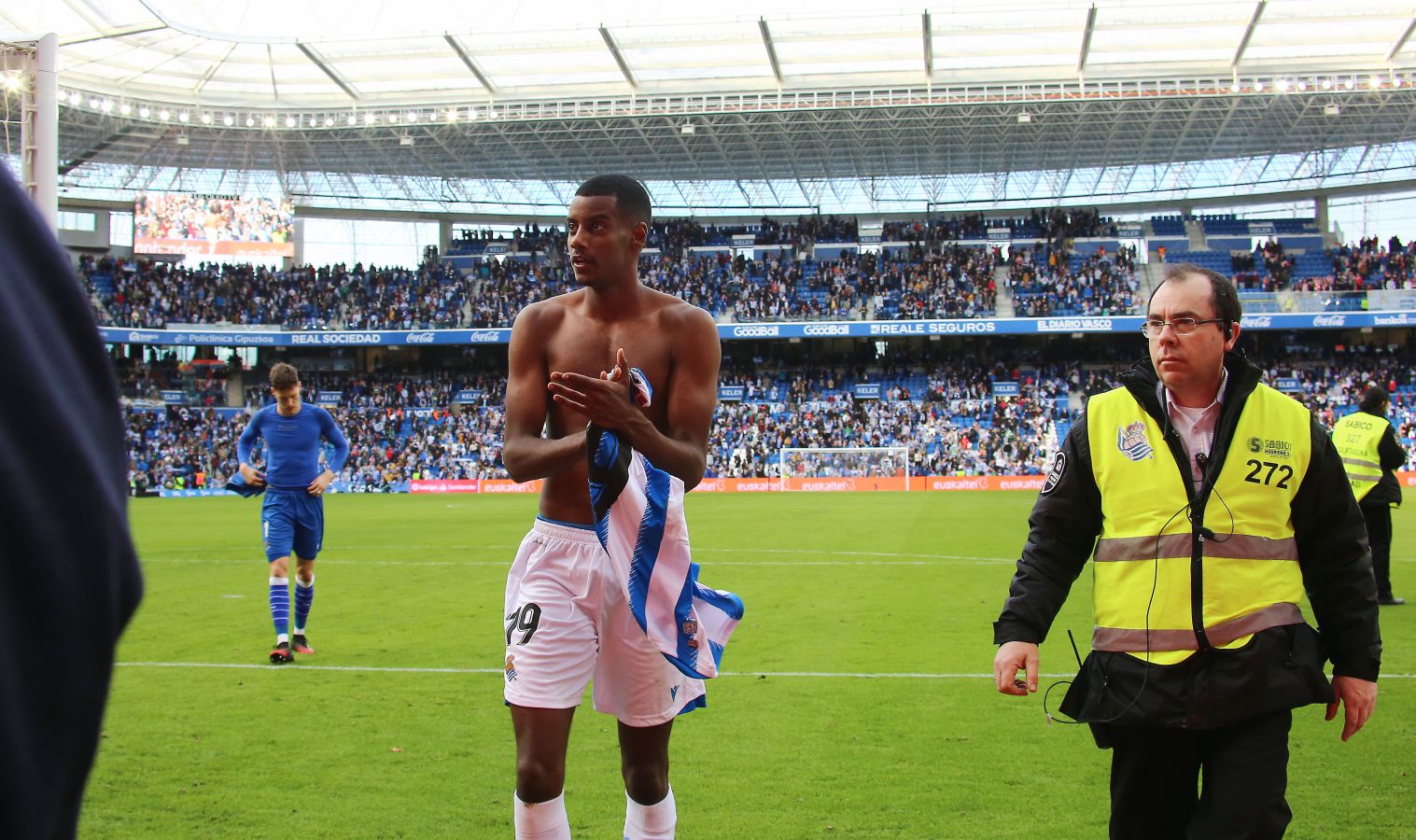 Las mejores imágenes del derbi en el Reale Arena.