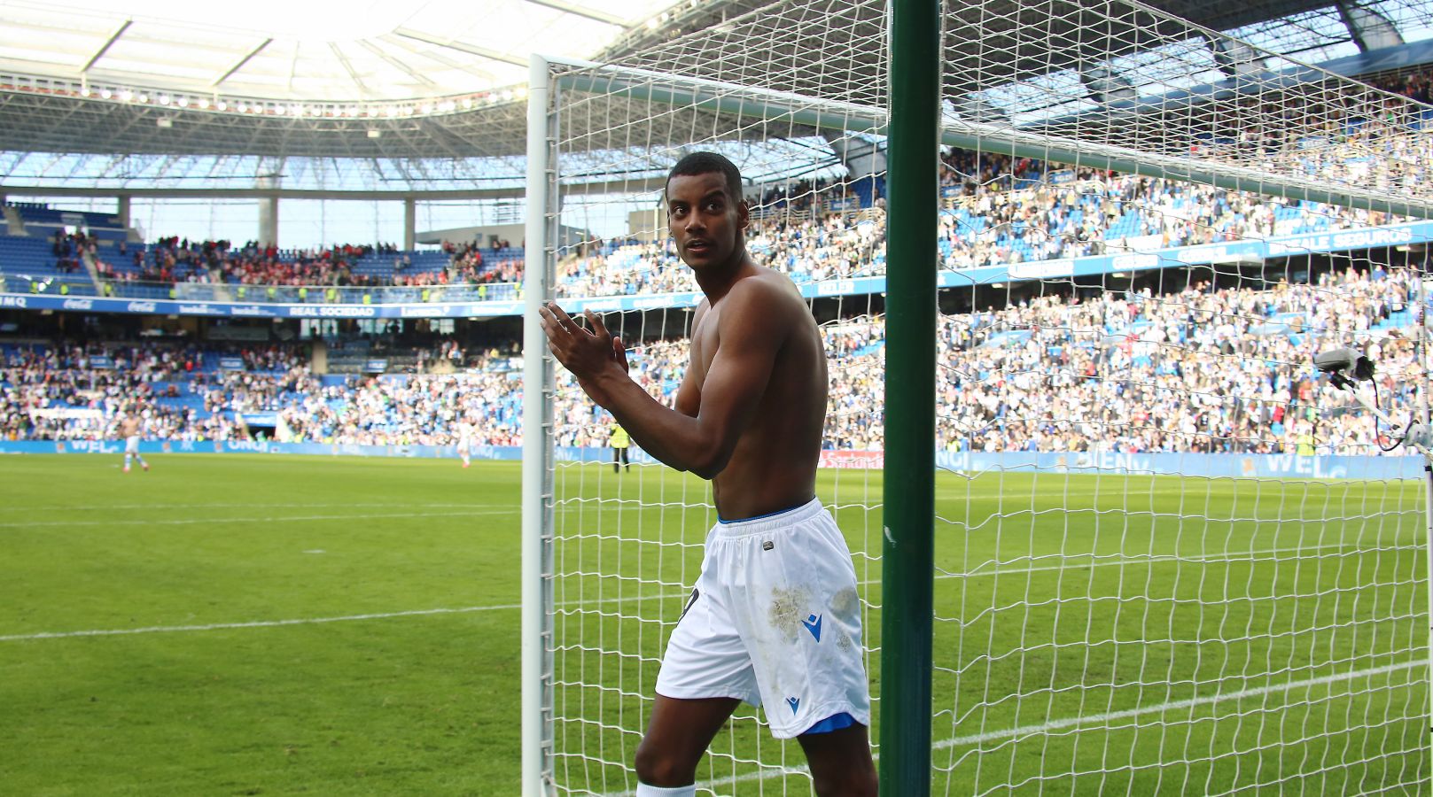 Las mejores imágenes del derbi en el Reale Arena.