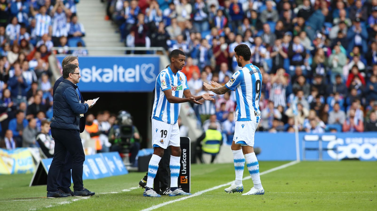 Las mejores imágenes del derbi en el Reale Arena.