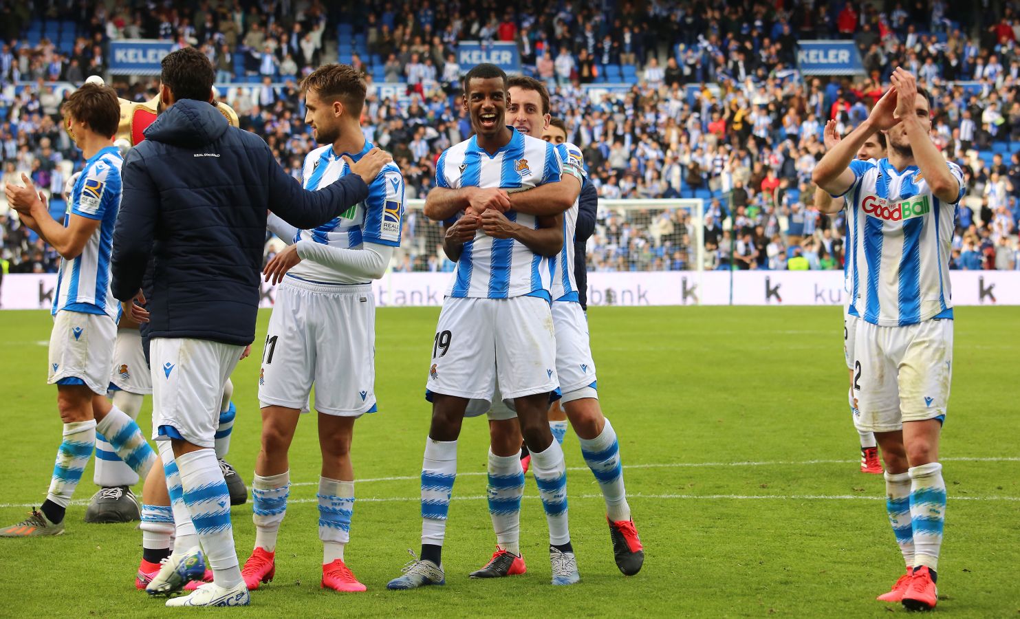 Las mejores imágenes del derbi en el Reale Arena.