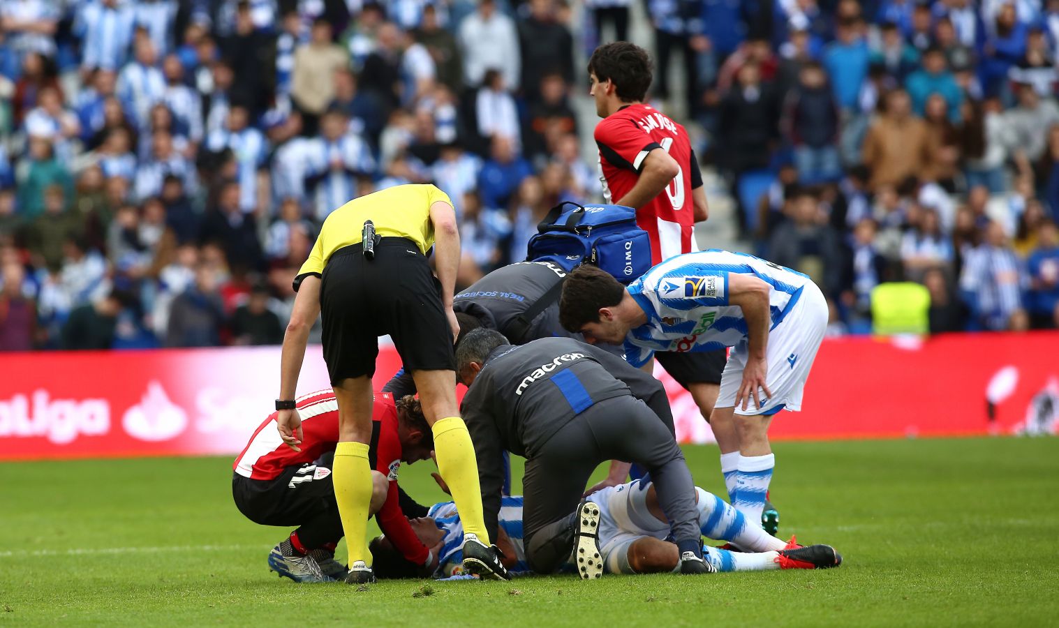 Las mejores imágenes del derbi en el Reale Arena.