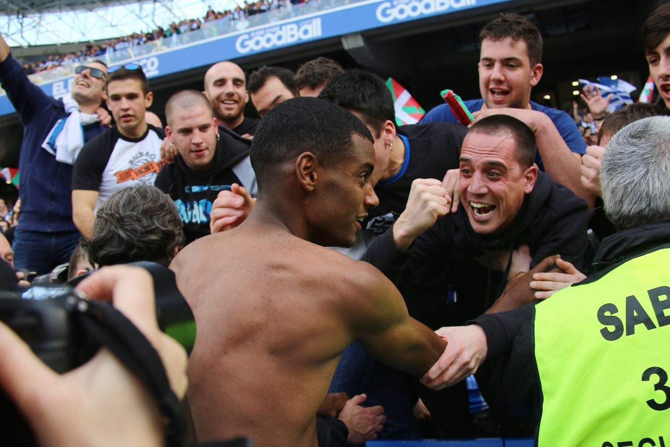 Las mejores imágenes del derbi en el Reale Arena.