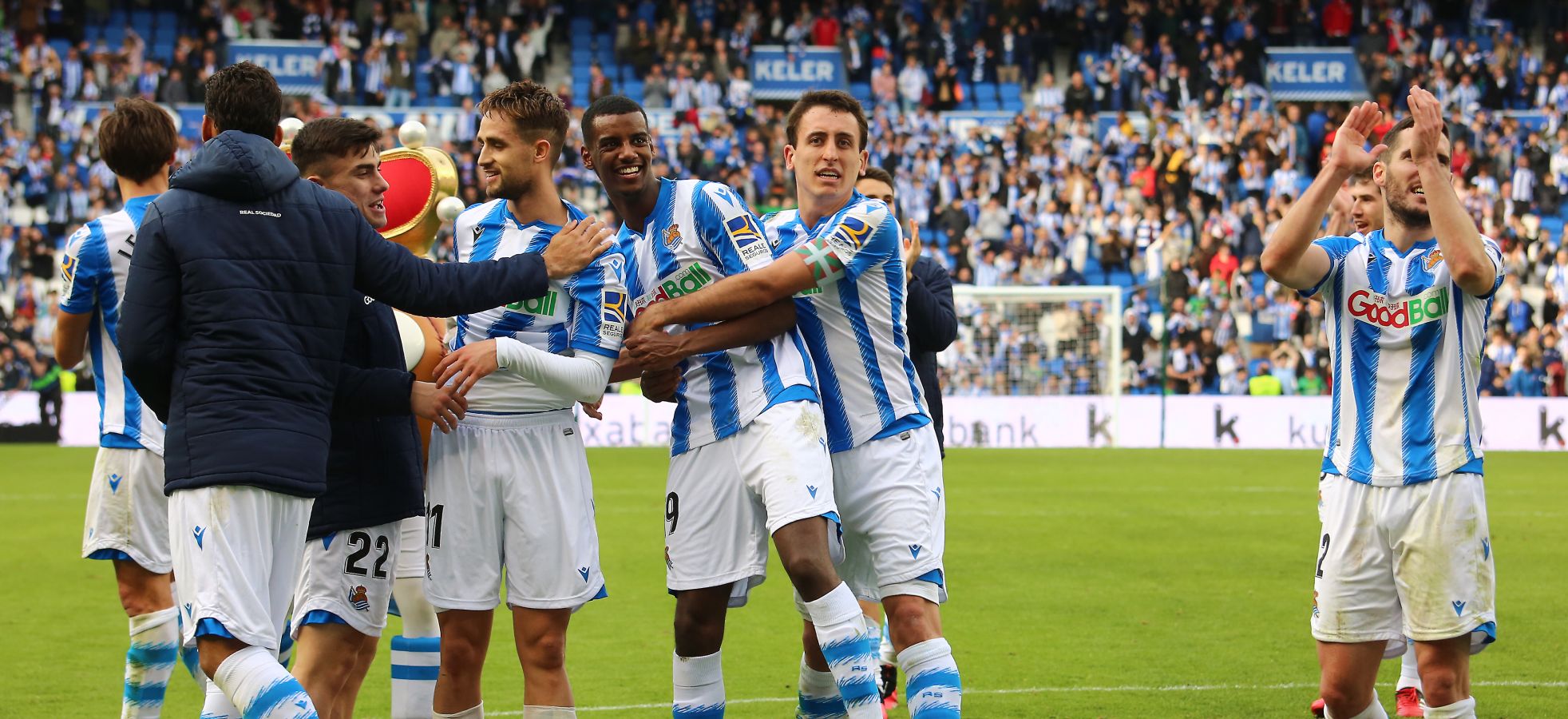 Las mejores imágenes del derbi en el Reale Arena.