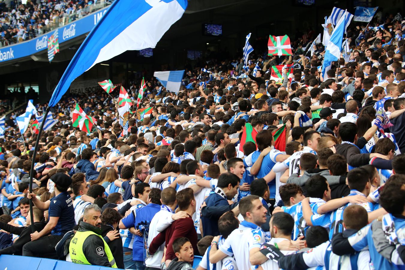 Las mejores imágenes del derbi en el Reale Arena.