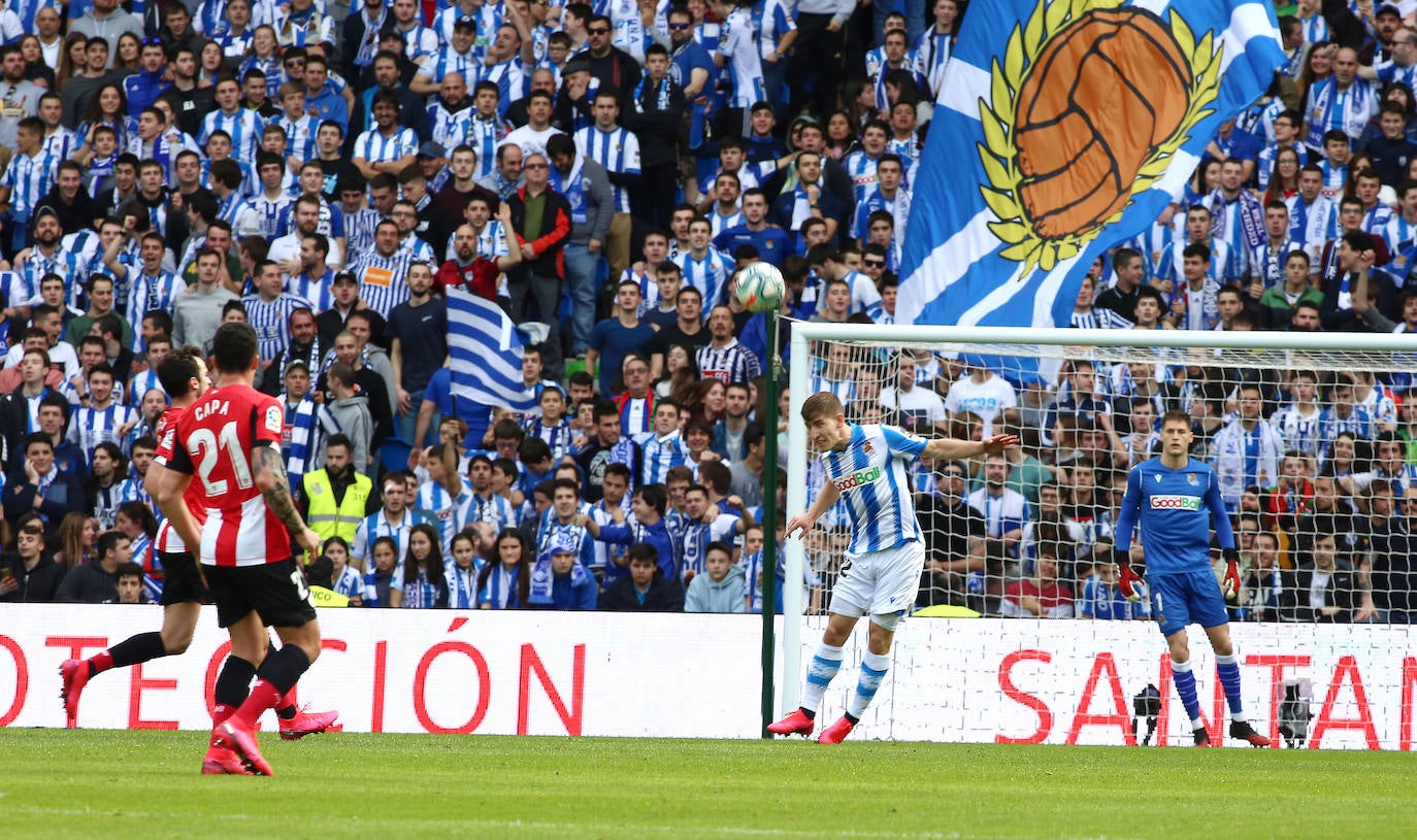 Las mejores imágenes del derbi en el Reale Arena.